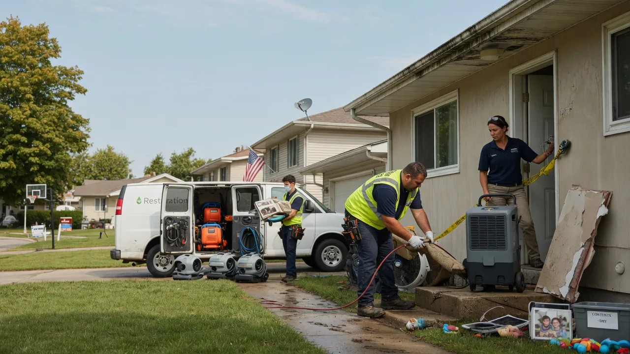 Water Damage Restoration in Plainville, CT near me